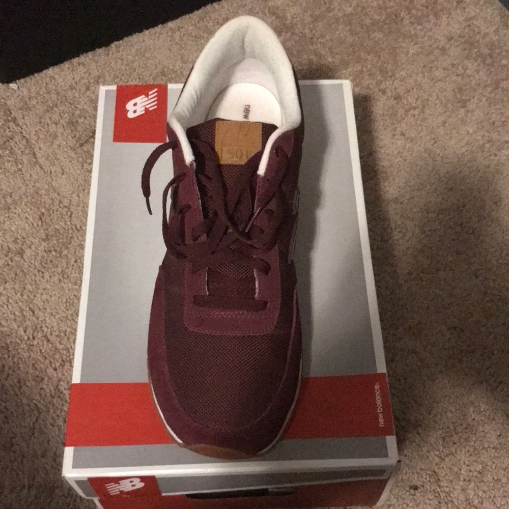 Burgundy new balance